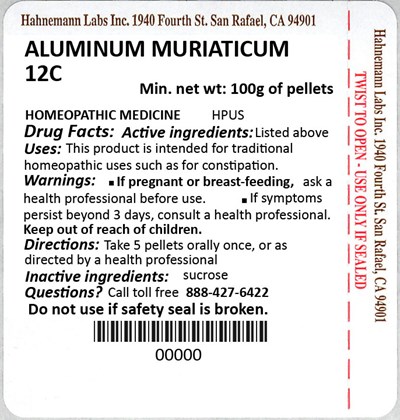Aluminum Muriaticum 12C 100g - Aluminum Muriaticum 12C 100g